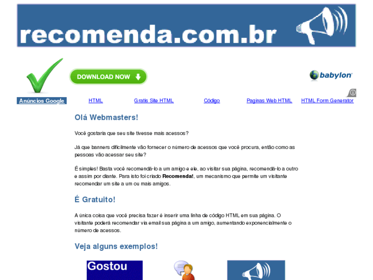 www.recomenda.com.br