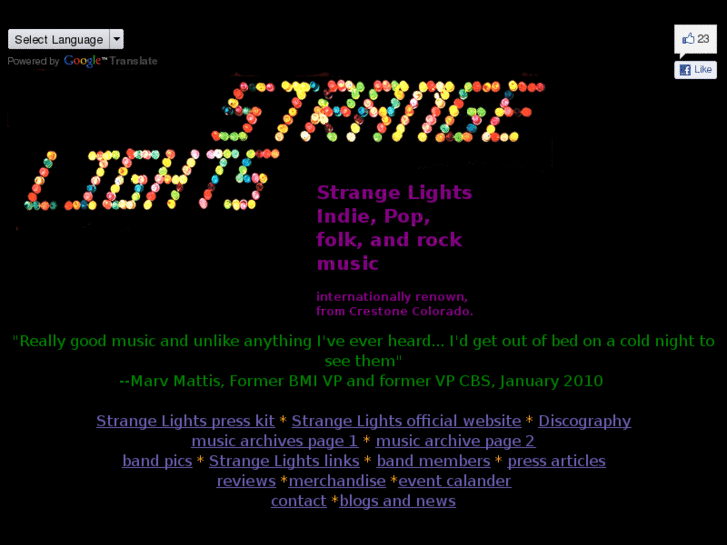 www.strangelights.net