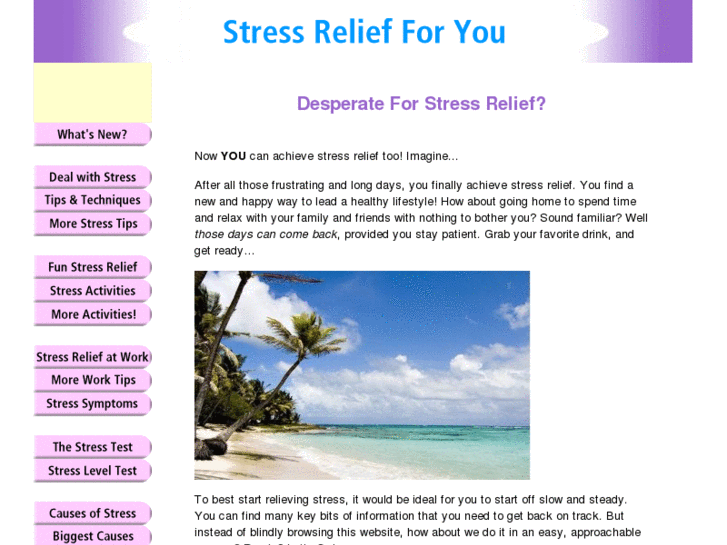 www.stress-relief-for-you.com