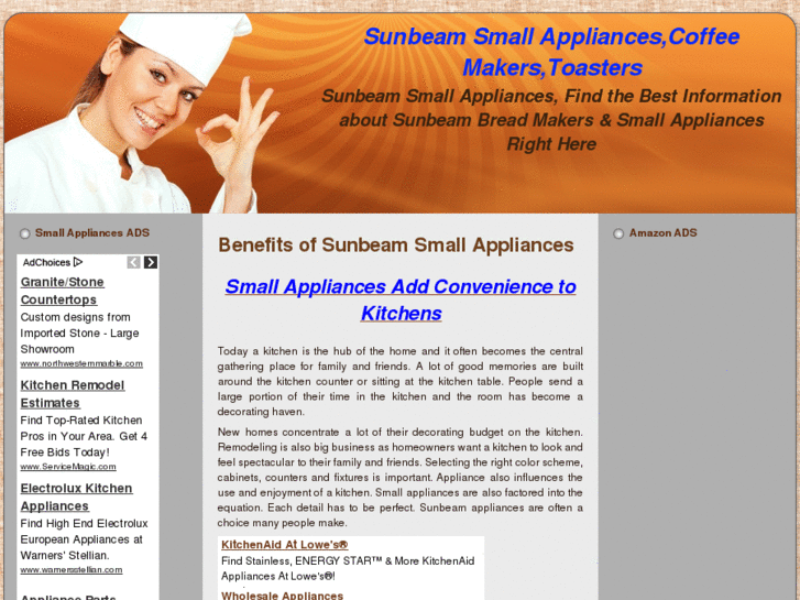 www.sunbeamsmallappliances.com