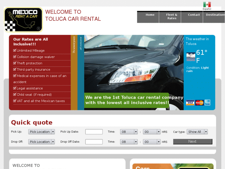 www.tolucacarrental.com