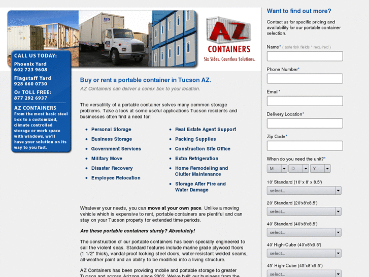 www.tucsonportablecontainers.com