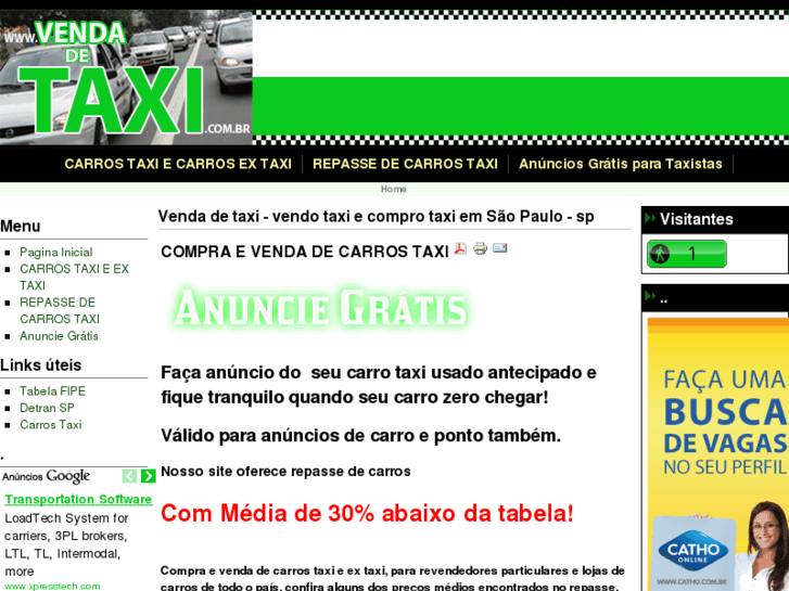 www.vendadetaxi.com.br