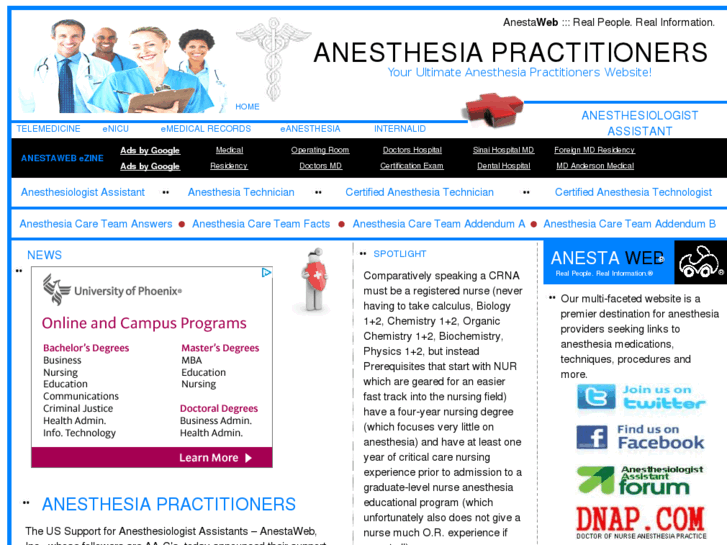 www.anesthesiapractitioners.com