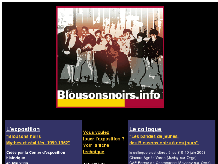 www.blousonsnoirs.info