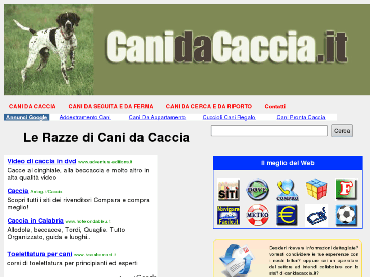 www.canidacaccia.it