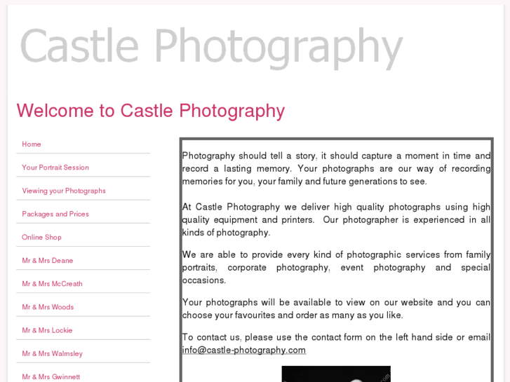 www.castle-photography.com