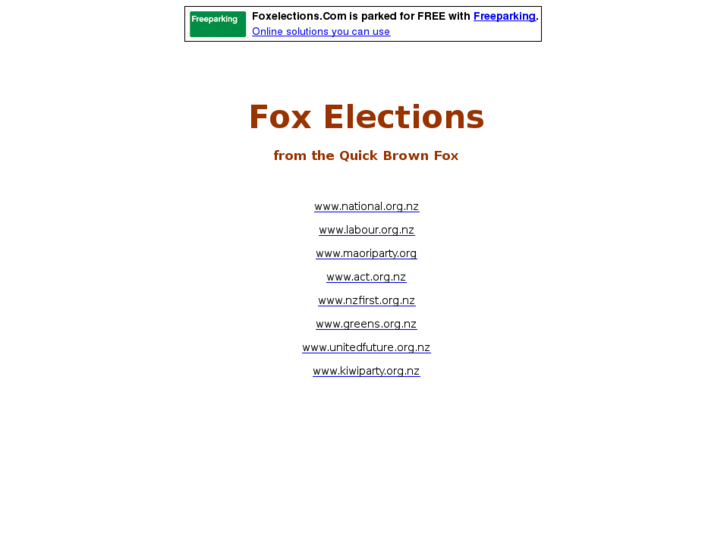 www.foxelections.com