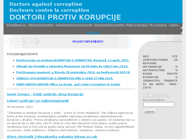 www.healthcareanticorruption.org