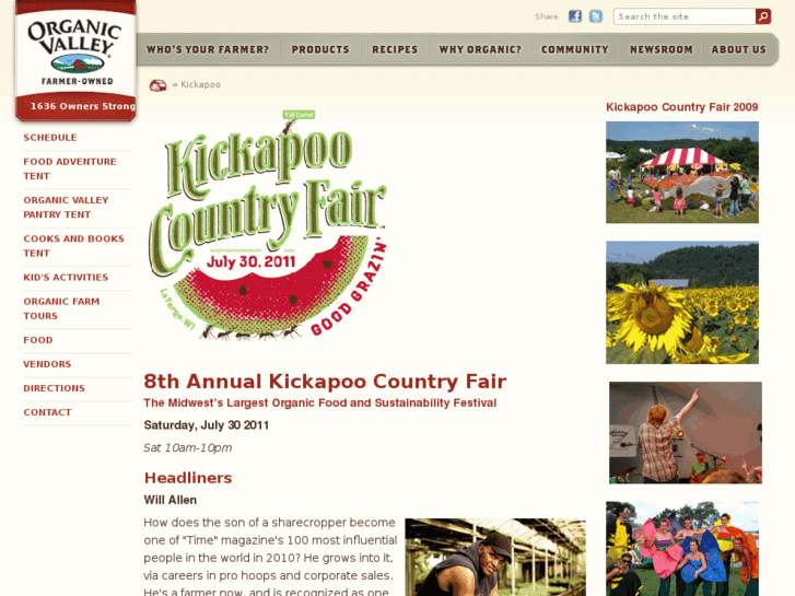 www.kickapoocountryfair.org