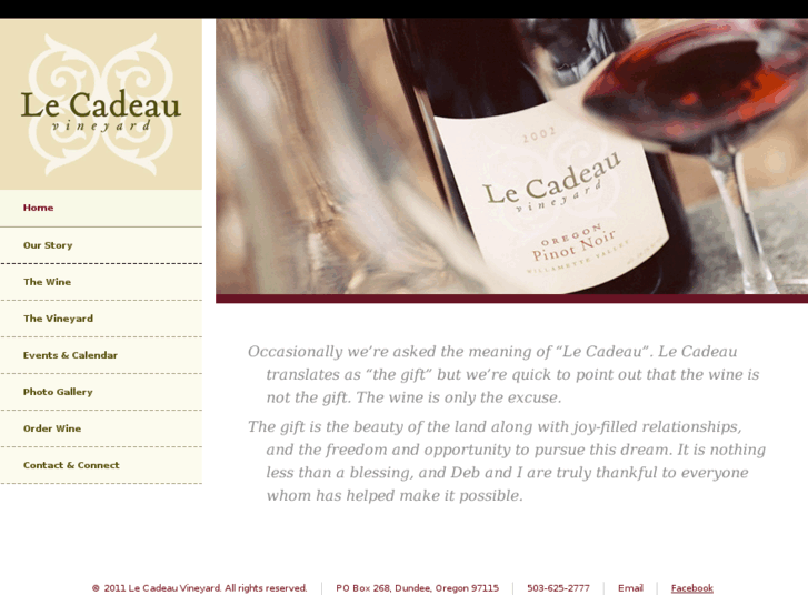 www.lecadeauvineyard.com