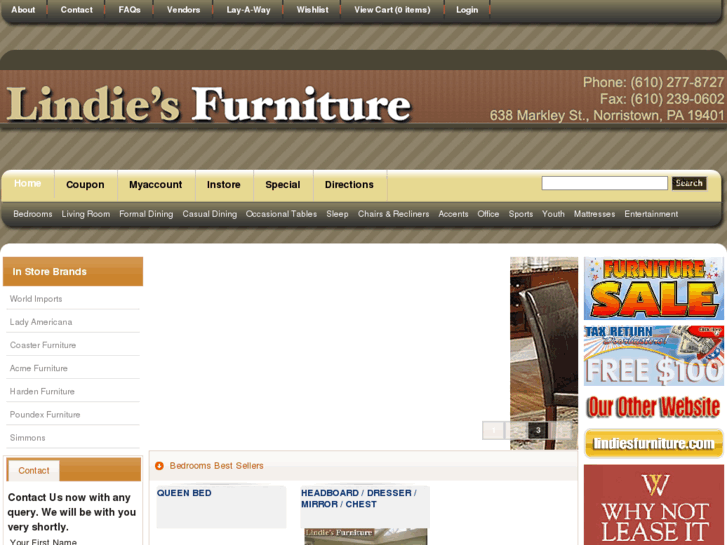 www.lindiesfurnituredirect.com