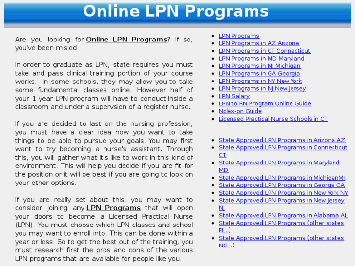 www.lpn-programs.info