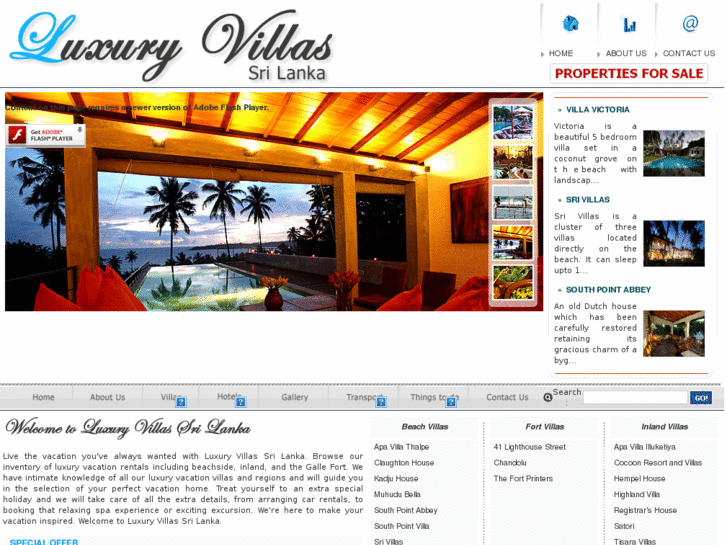 www.luxuryvillasrilanka.com