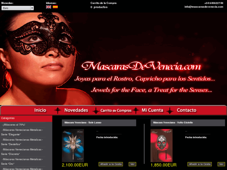 www.mascarasdevenecia.com