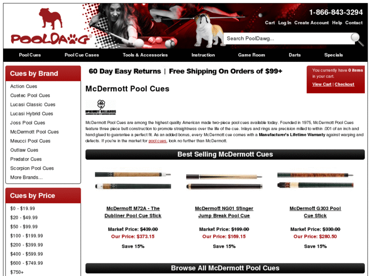 www.mcdermottpoolcues.com