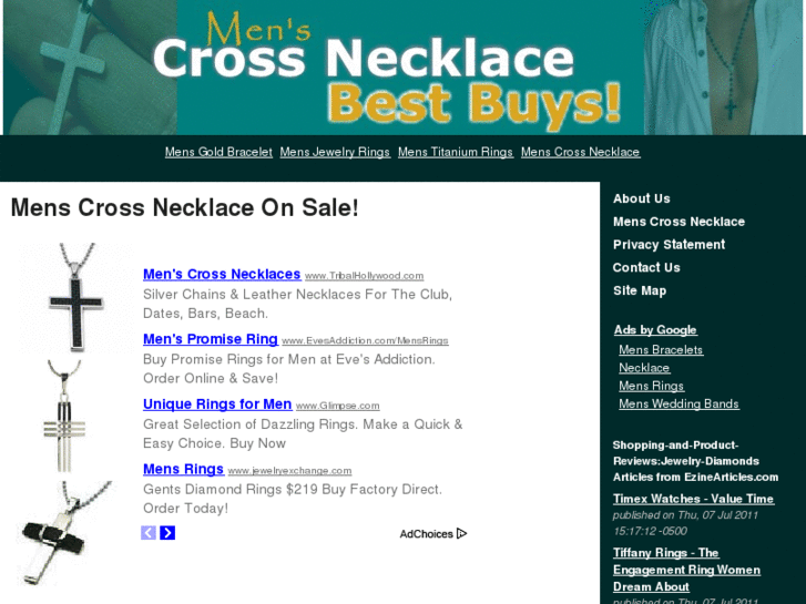 www.menscrossnecklace.org