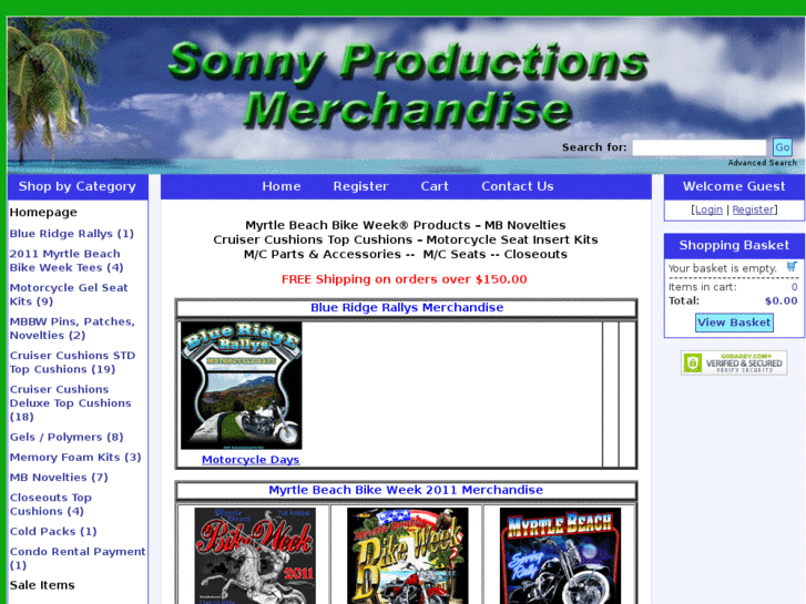 www.sonnyproductionsmerchandise.com