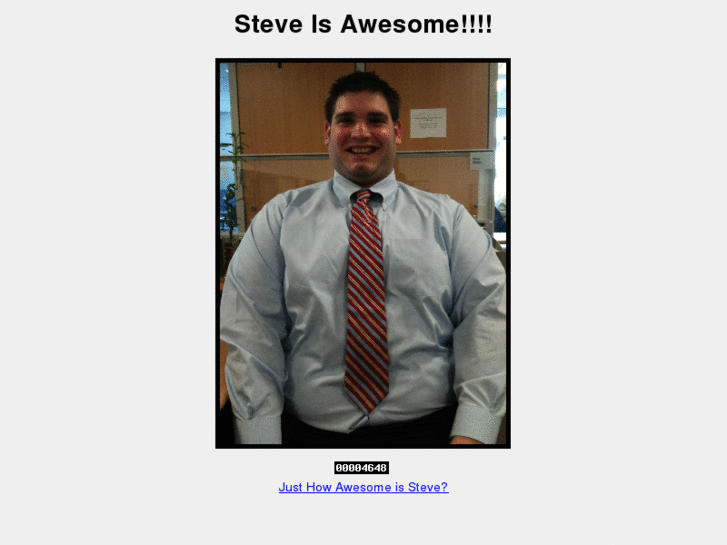 www.steveisawesome.com