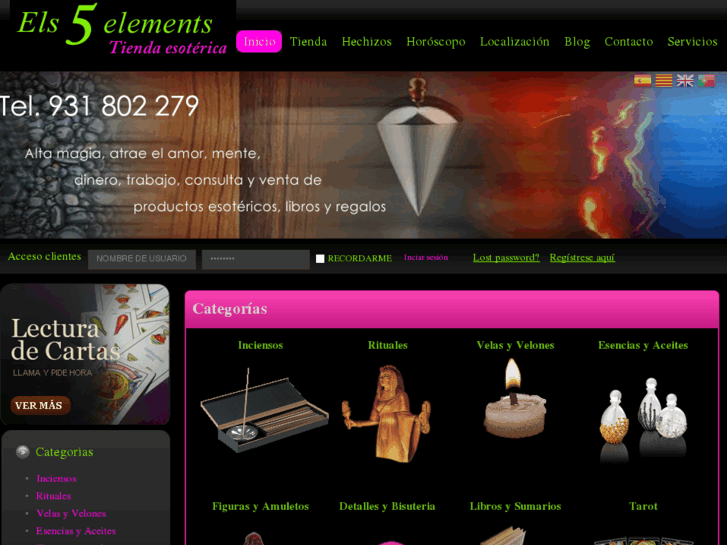 www.tienda5elementos.com