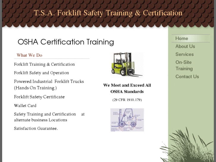 www.tsaforkliftsafetytraining.com