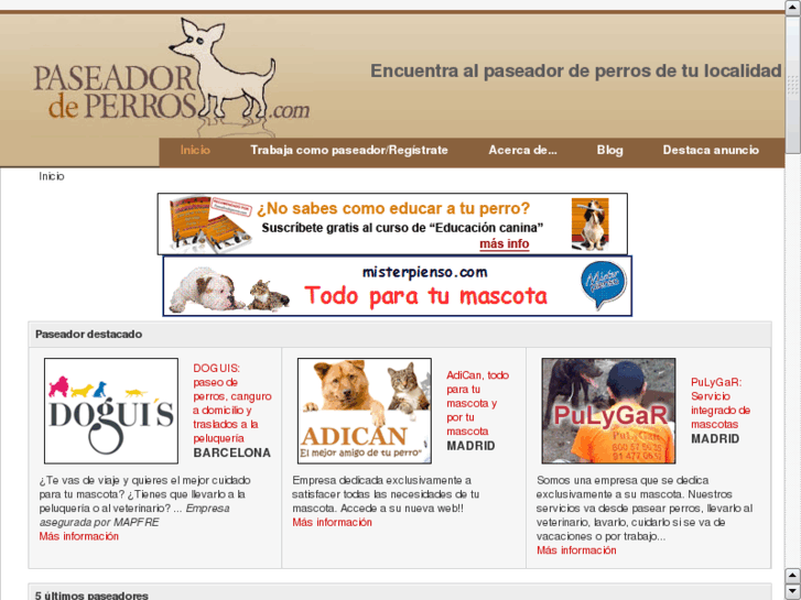 www.cangurodeperros.es