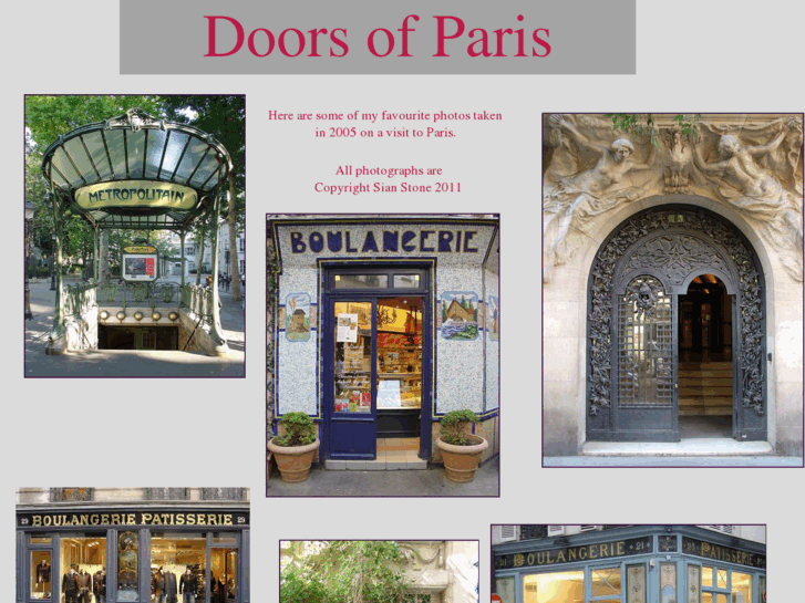 www.doorsofparis.com