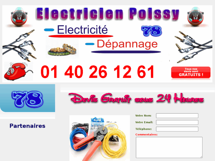 www.electricienpoissy.net