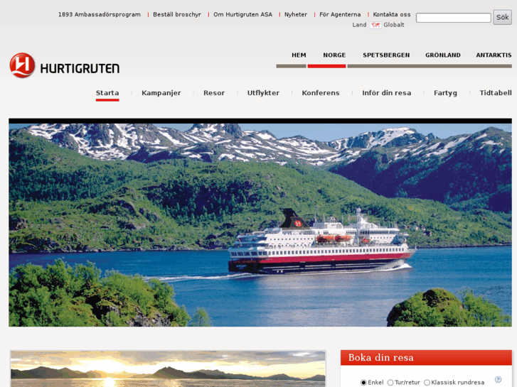 www.hurtigruten.se