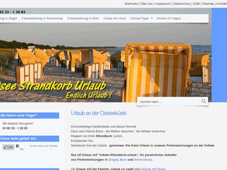 www.ostsee-strandkorb-urlaub.com