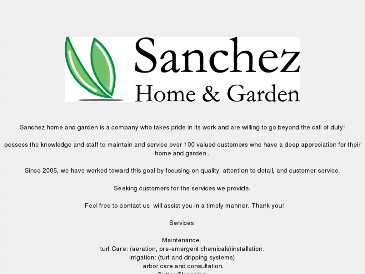 www.sanchezhomeandgarden.com