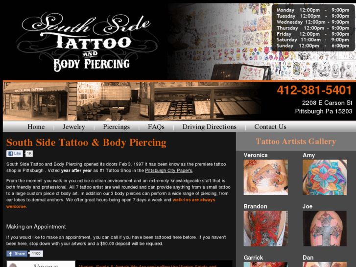 www.southsidetattooshop.com