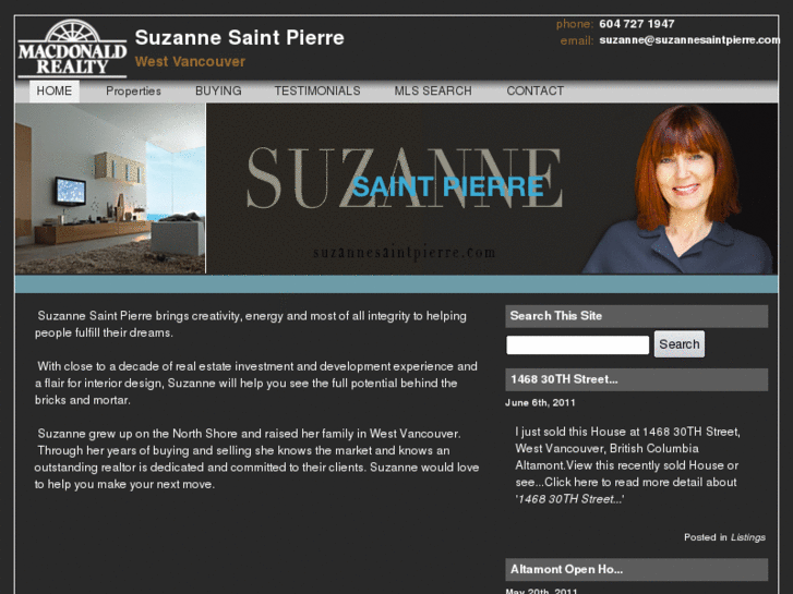 www.suzannesaintpierre.com