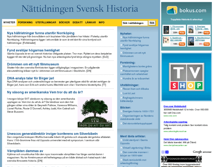 www.svenskhistoria.se