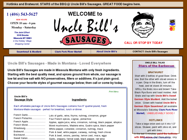 www.unclebillssausages.com