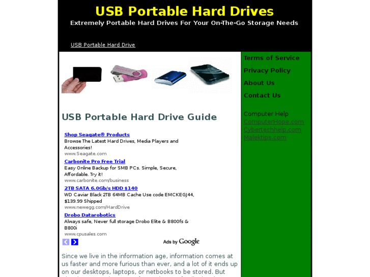 www.usbportableharddrive.org