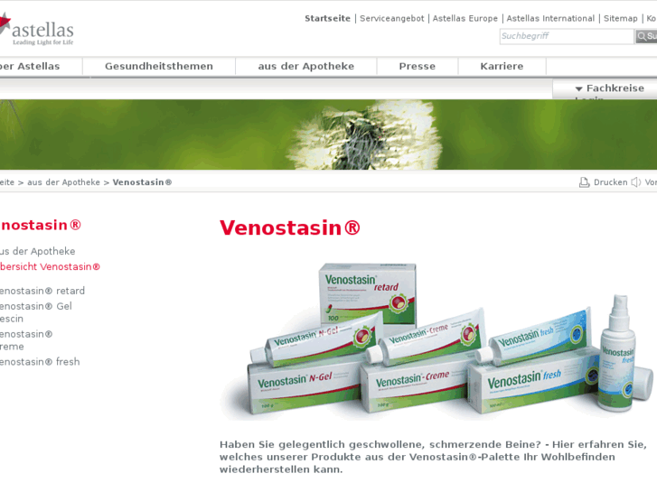 www.venostasin.info