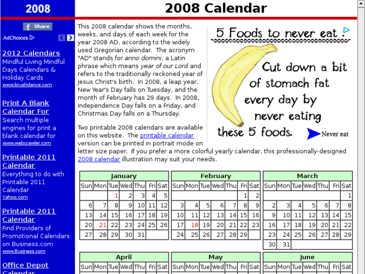 www.2008calendar.org