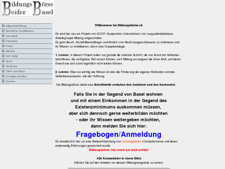 www.bildungsboerse.ch