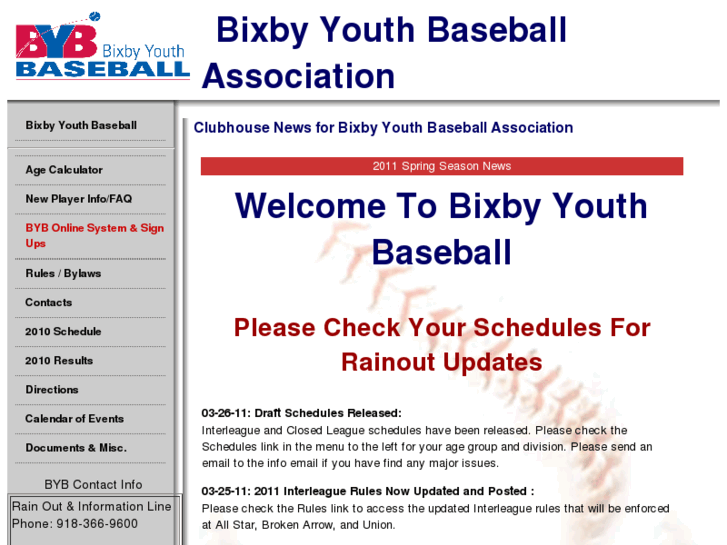 www.bixbyyouthbaseball.org