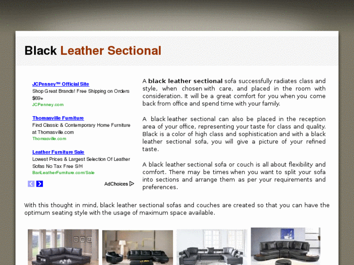 www.blackleathersectional.com