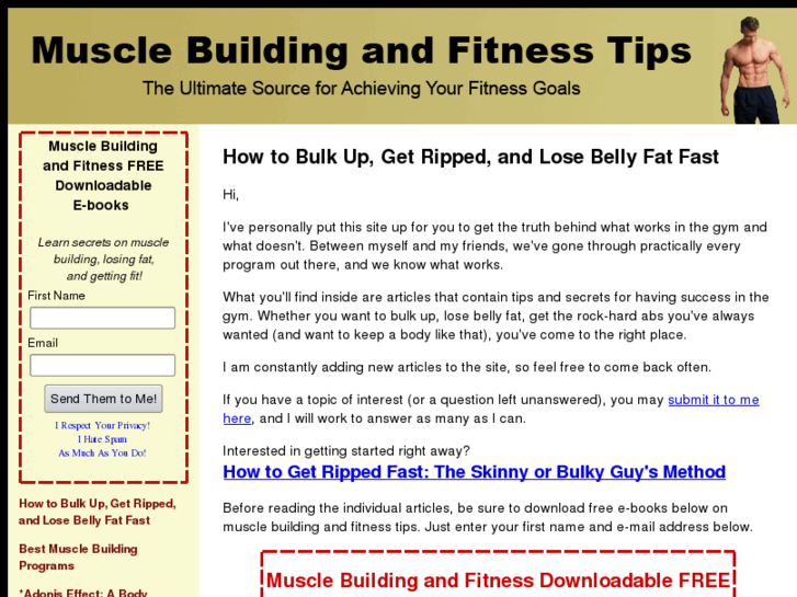 www.buildingmuscleandfitnesstips.com