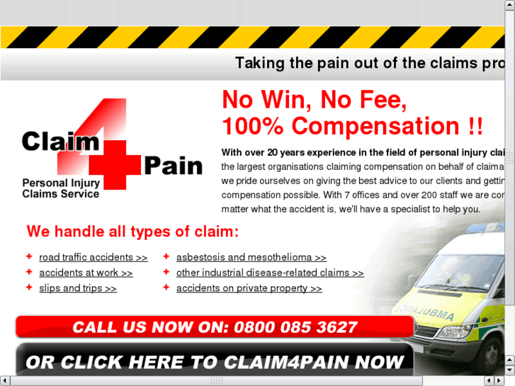 www.claim4pain.co.uk