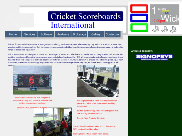 www.cricketinternationalscoreboards.com