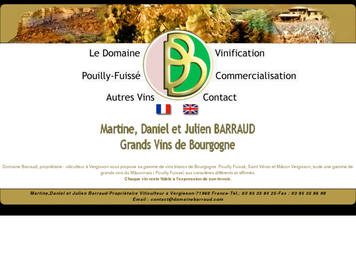 www.domainebarraud.com