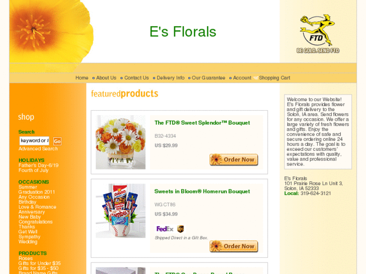 www.esflorals.com