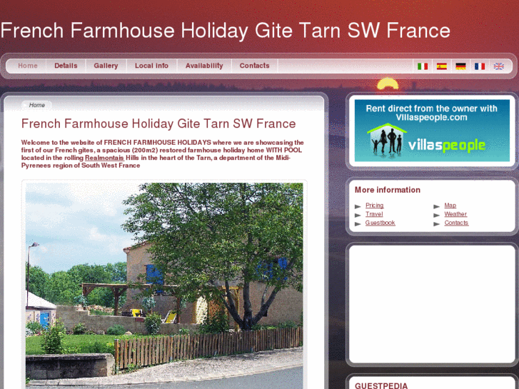 www.french-farmhouse-holidays.com