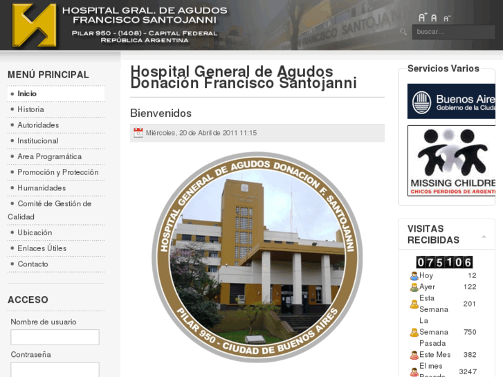 www.hospitalsantojanni.gov.ar