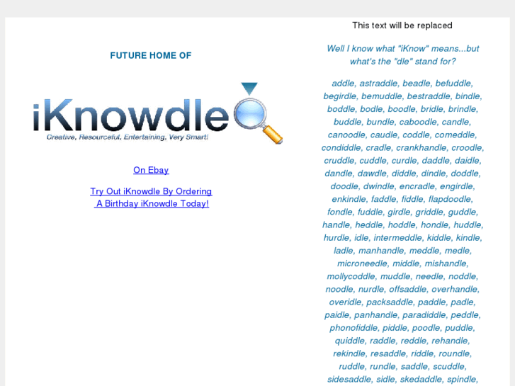 www.iknowdle.com