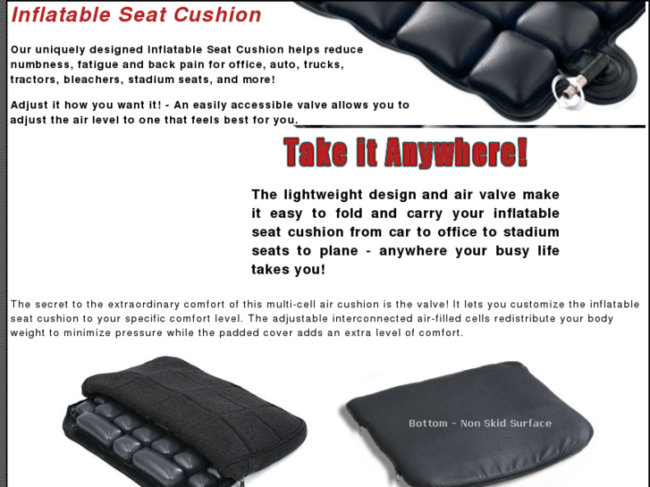 www.inflatableseatcushion.com